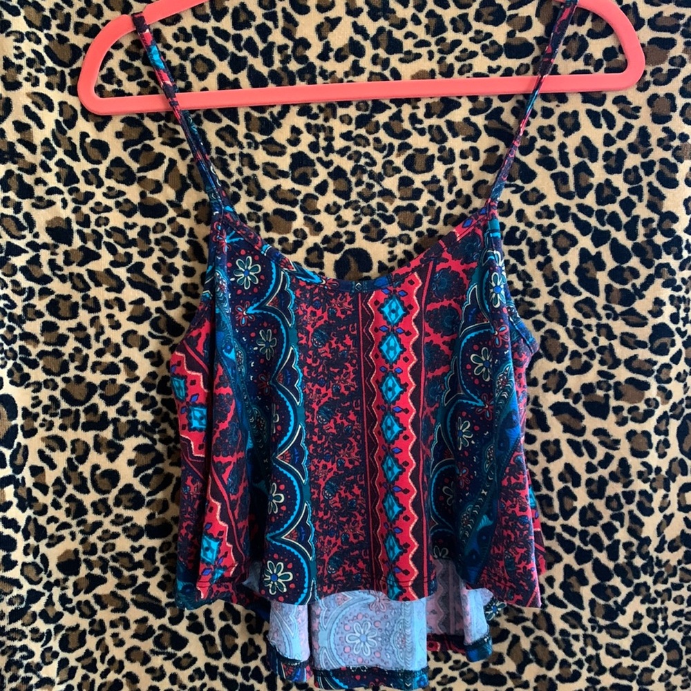 Gypsy warrior See You Monday high-low crop top
